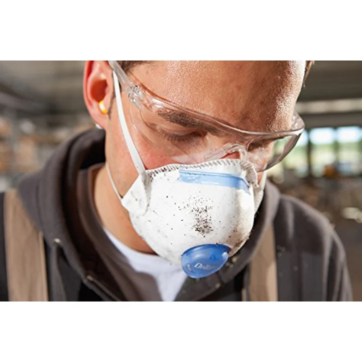 L+D X-plore 1320 V, Atemschutzmaske FFP2 NR D mit Ausatemventil, 10er Pack – Bild 5