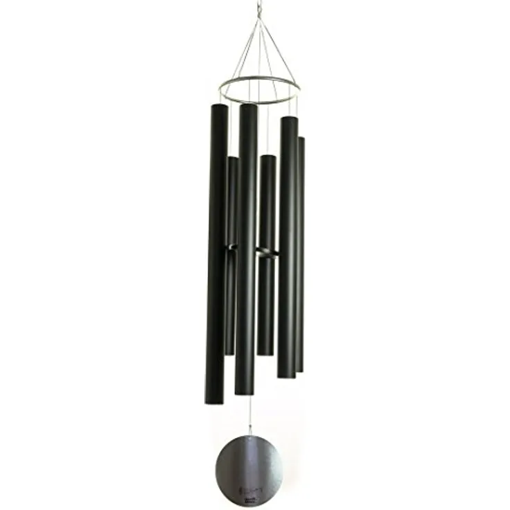 Art Bizniz windspiel Aureole Tunes 223 cm Aluminium schwarz