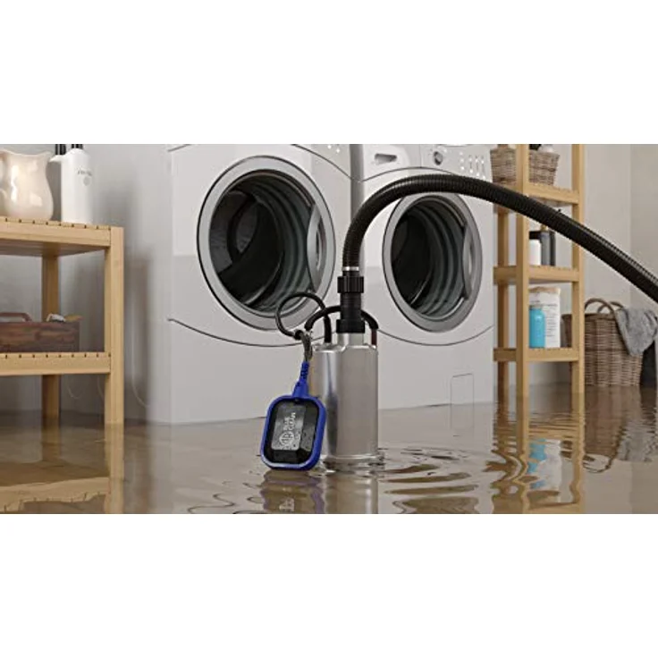 Annovi Reverberi Arup 750XC, Inox Elektro-Tauchpumpe mit 750W, für Klar- und Schmutzwasser, grau/blau/schwarz, 11.000 l/h, max. Förderhöhe 8,5 m – Bild 3