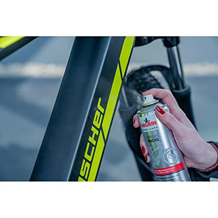 NIGRIN Sprühwachs Fahrrad 300ml grau – Bild 4