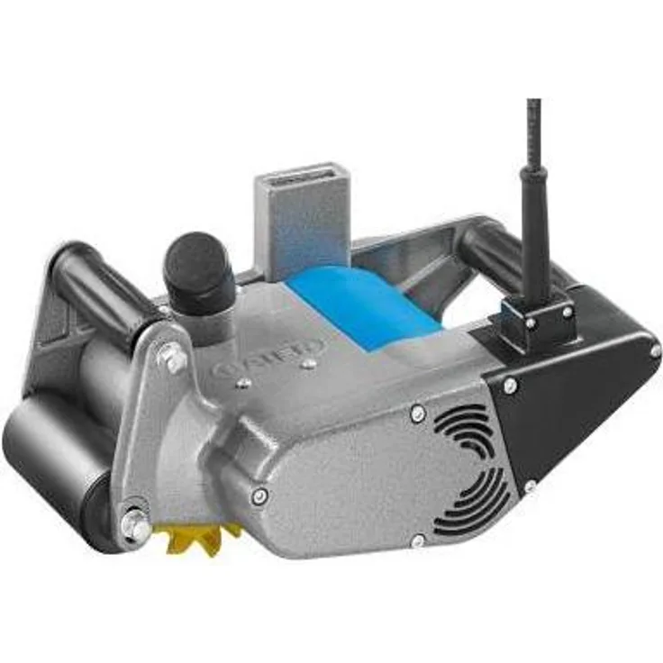 Baier BMF 501, Mauernutfräse mit 1400 Watt, integrierter Staubabsaugung für Poroton und Ziegel