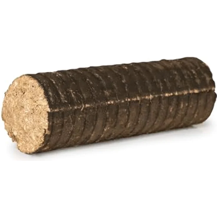 HEIZFUXX Nestro M Hartholz Holzbriketts, 12kg Karton 25 Stück, FSC-zertifiziert, hohe Heizleistung, geringe Rauchentwicklung – Bild 4