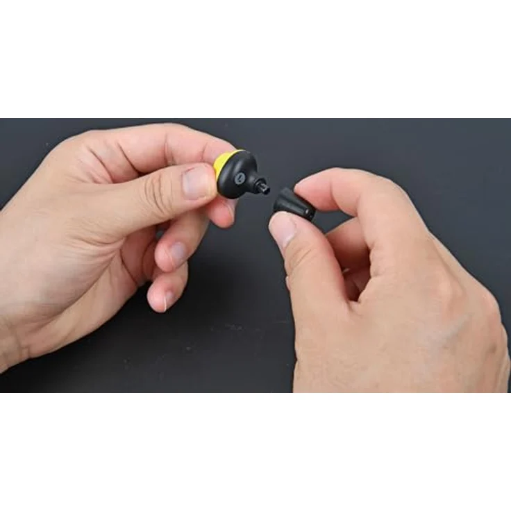 Kerbl Gehörschutzstöpsel Kerbl works Buds BT, In-Ear Kopfhörer mit Bluetooth, Geräuschunterdrückung und Awareness-Modus, 31 dB Lärmschutz, Schwarz – Bild 6