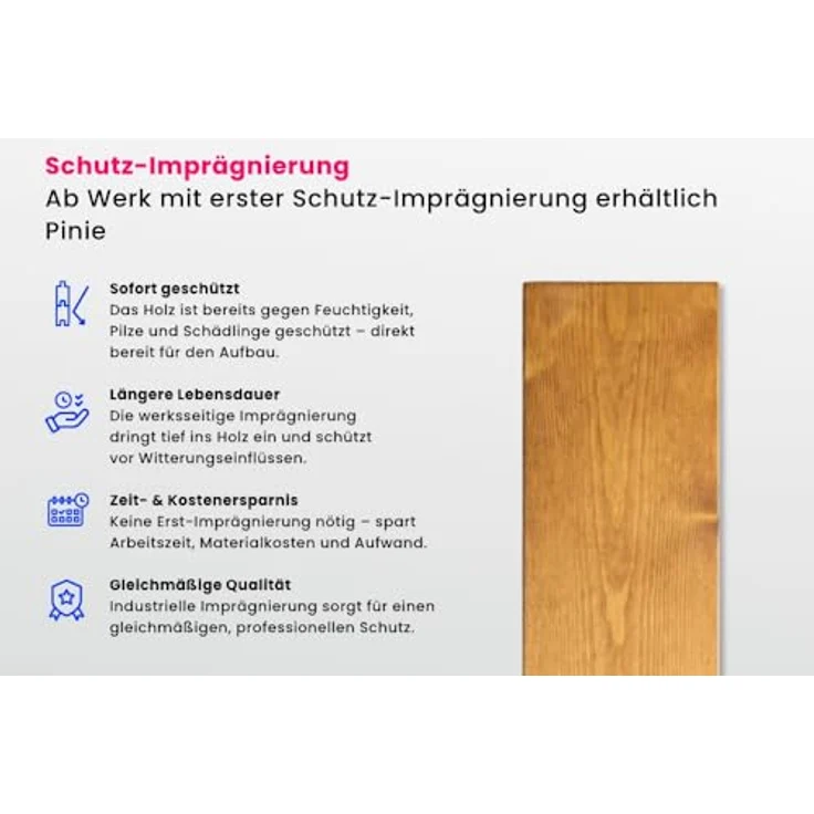 Alpholz 5-Eck Gartenhaus Liwa mit Anbau, imprägniert (Pinie), inkl. Fußboden & Dacheindeckung, BxT: 728x317 cm – Bild 6