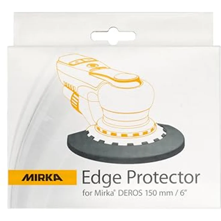 Mirka Exzenterschleifer Kantenschutz Teller-Protector, Schutz für Ø150 mm Schleifteller und Oberflächen, einfache Anbringung, robuste Konstruktion – Bild 7