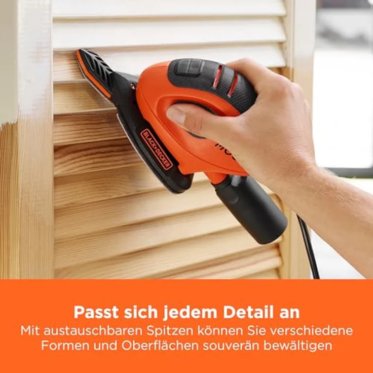 BLACKundDECKER BEW230BC-QS BEW230BC-QS-Lijadora Mouse 55W Con 15 accesorios y Bolsa andere – Bild 12