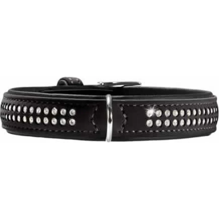 Hunter Hunde-Halsband Softie Deluxe schwarz S – Bild 1