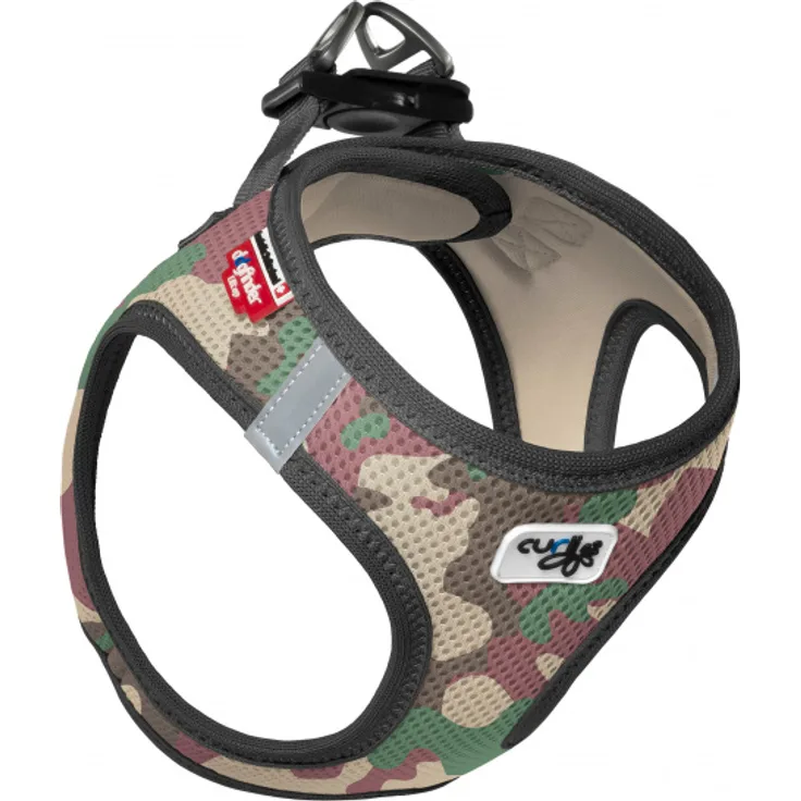 Curli Vest Geschirr Air - Mesh Camo 3 XS