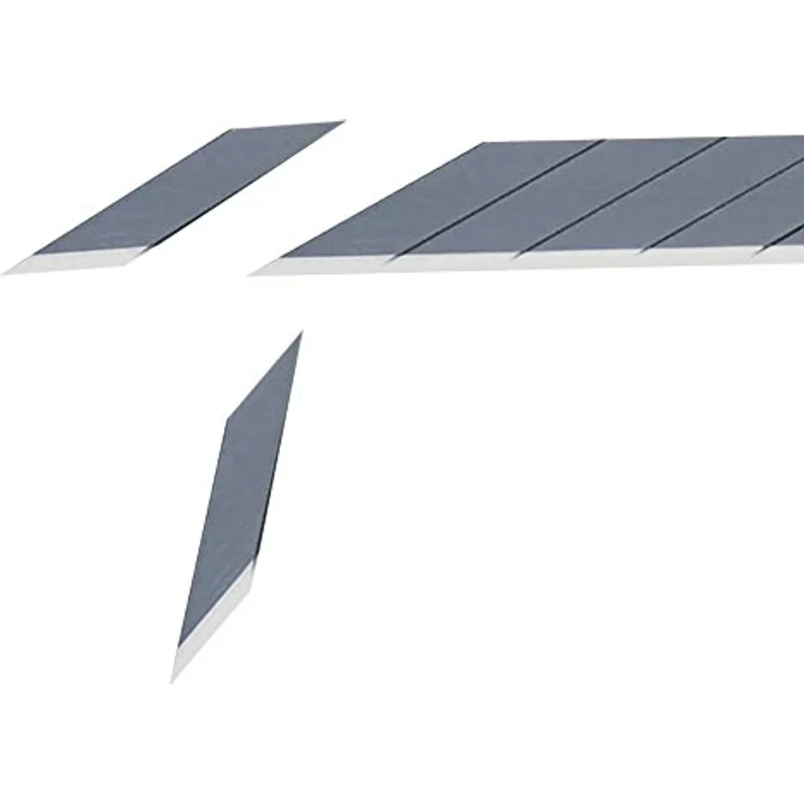 NT Cutter BD-2000, 9 mm abbrechbare Präzisionsklingen, 30-Grad-Klingen, 100 Stück, schwarz – Bild 5