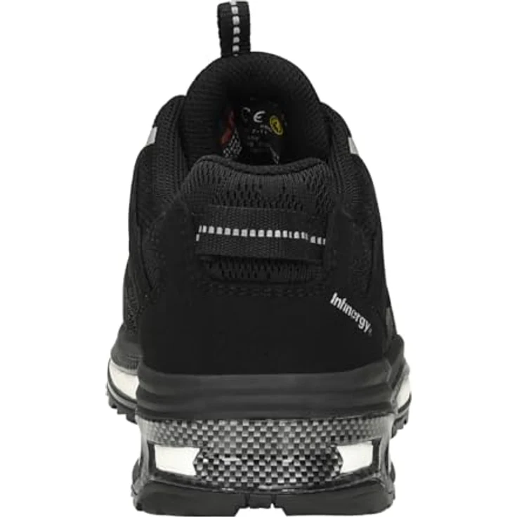 ELTEN YORK XXE black Low ESD S1P Sicherheitsschuh - Mikrofaser/Meshmaterial, Atmungsaktiv, ESD, GUMMI/EVA Sohle – Bild 5