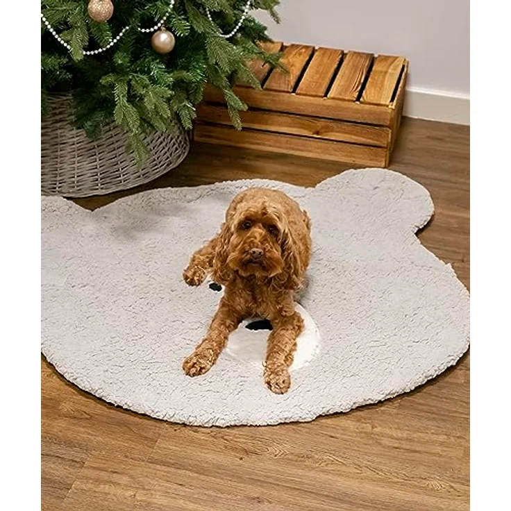 Rosewood Super weiche Teddybär-Decke für Hunde, Hund – Bild 4