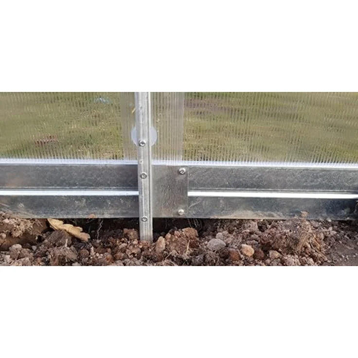 Klasika Gewächshaus KLASIKA Tube 3x2m mit fundamenten und 6mm Polycarbonat - Preisvergleich – Bild 5