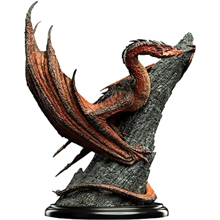 Weta Workshop Small Polystone Hobbit Trilogy: Smaug The Magnificent Mini-Statue, 87-01-03306, Bunt, One Size