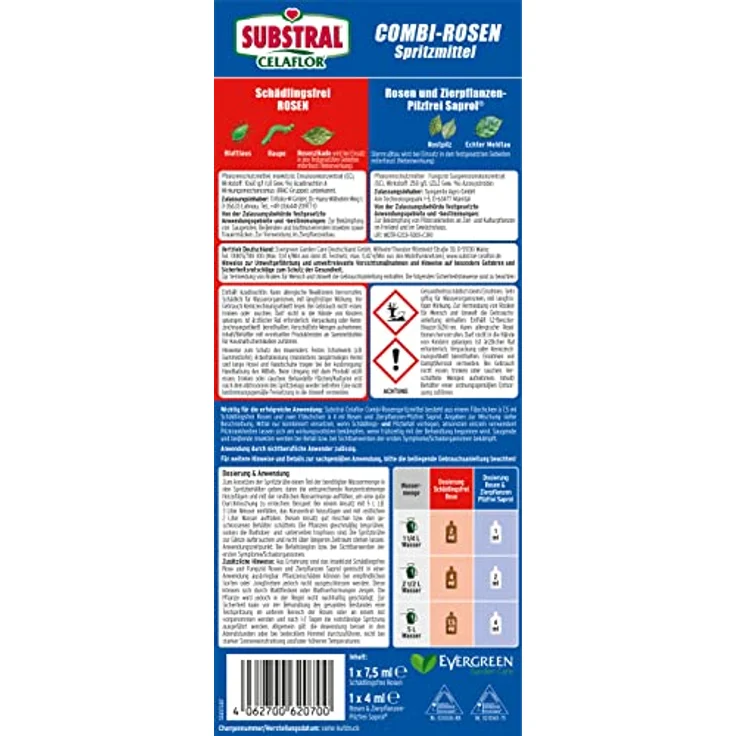 Substral Celaflor Combi-Rosen Spritzmittel - 1 x – Bild 3