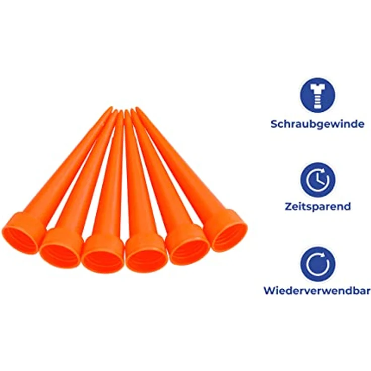 Bewässerungs-Spikes, Bewässerungshilfe, Wasserspender 6 Stück – Bild 3