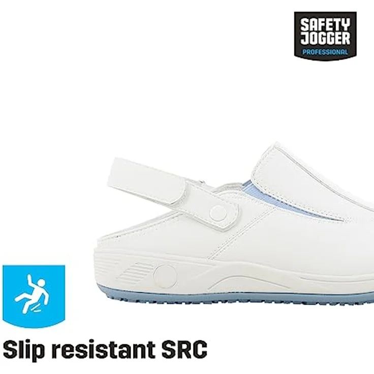 Safety Jogger Carinne OB, Rutschfeste Sicherheitsschuhe mit ESD-Schutz, blau, Größe 37 – Bild 4