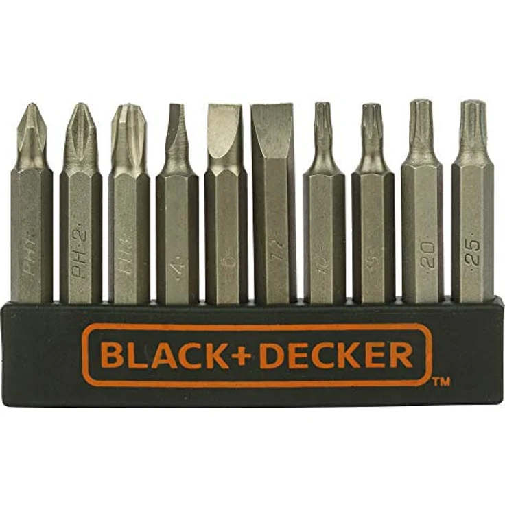 Black & Decker Handliche Roll-Tasche mit Autowerkzeug-Zubehör A7144 – Bild 9