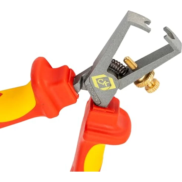 C.K RedLine VDE Abisolierzange, 160 mm mit verbessertem Griffdesign, VDE-geprüft bis 10.000 V, für sichere Arbeiten bis 1.000 V – Bild 3