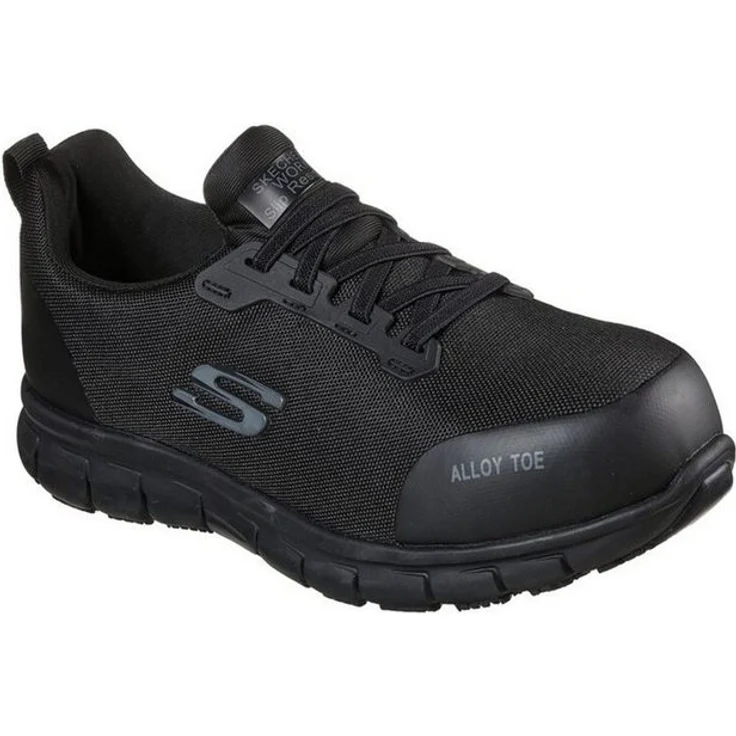 Skechers Sure Track - Jixie Sicherheitsschuh, Damen Sicherheitsschuh in sportlichem Design, blau – Bild 1