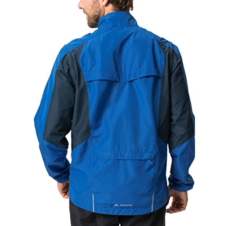 Vaude Men's Dundee Classic ZO Jacket, Fahrradjacke für Herren, winddicht, wasserabweisend, atmungsaktiv, blau, Größe 3XL – Bild 4