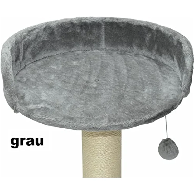 nanook Kratzbaum Liegeplatz Top für kräftige Katzen - Größe XXL - 46 cm Ø - hellrau – Bild 3
