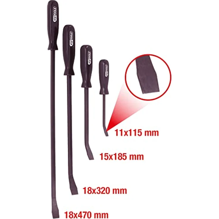 KS Tools 911.8100 Hebeleisen-Satz, 4-tlg – Bild 2