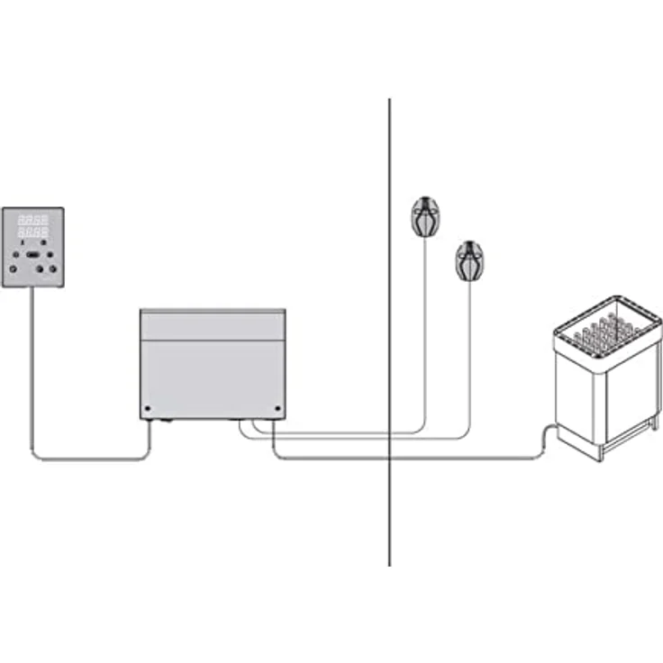 Harvia Xenio CX110 2,3 - 11 kW Steuergerät Saunasteuerung Saunabedienung – Bild 6