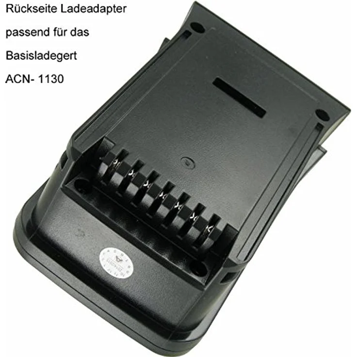 AccuCell Ladeadapter für Makita Akkus 1200, 1220, 1420, 1822, kompatibel mit Basis-Ladegerät ACH-1130 – Bild 2