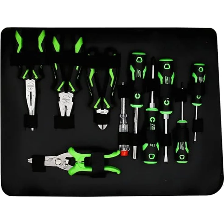 KS Tools 512.0145 COMPETITION Werkzeugkoffer, 145-tlg. Universal-Werkzeugset in Aluminiumkoffer mit Chrom Vanadium Materialien und FlankTraction-Profil – Bild 5