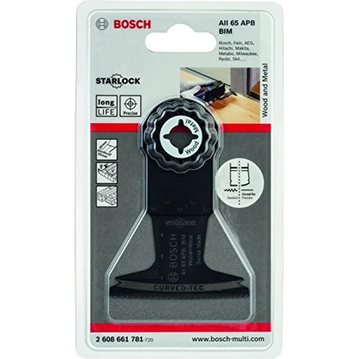 Bosch ProfessionalTauchsägeblatt Holz und Metall (für Multifunktionswerkzeuge Starlock, AII 65 APB) - Preisvergleich – Bild 2