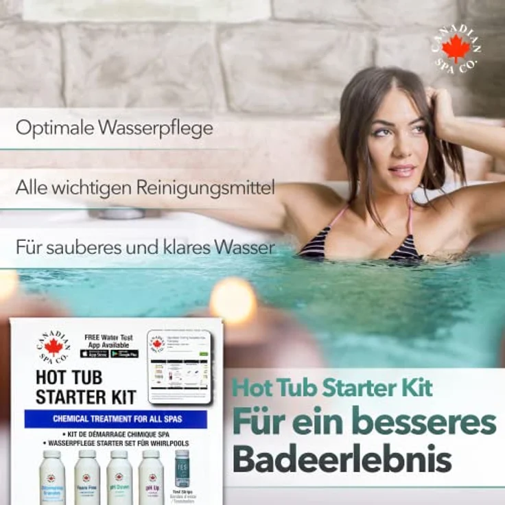 Canadian Spa Wasserpflege Anfängerset Whirlpoolchemie – Bild 5