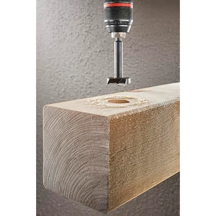 WOLFCRAFT Holz-Nutfräser 15 mm, Massivholzfräser mit 8 mm Schaftdurchmesser – Bild 2
