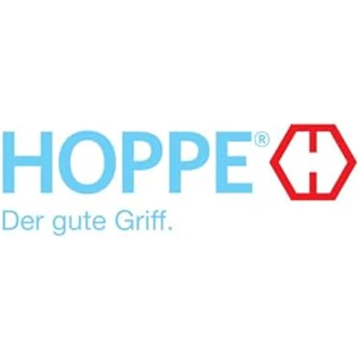 Hoppe Rosettengarnitur Baden E1388Z/17KV/17KVS, Edelstahl, für Türstärke 37-42 mm, DIN links/rechts, PZ Lochausschnitt, verdeckte Befestigung – Bild 4
