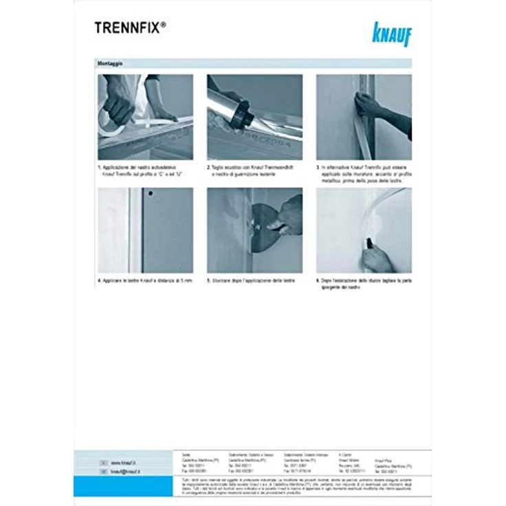 Knauf Trenn-Fix 50 m x 65 mm – Bild 4