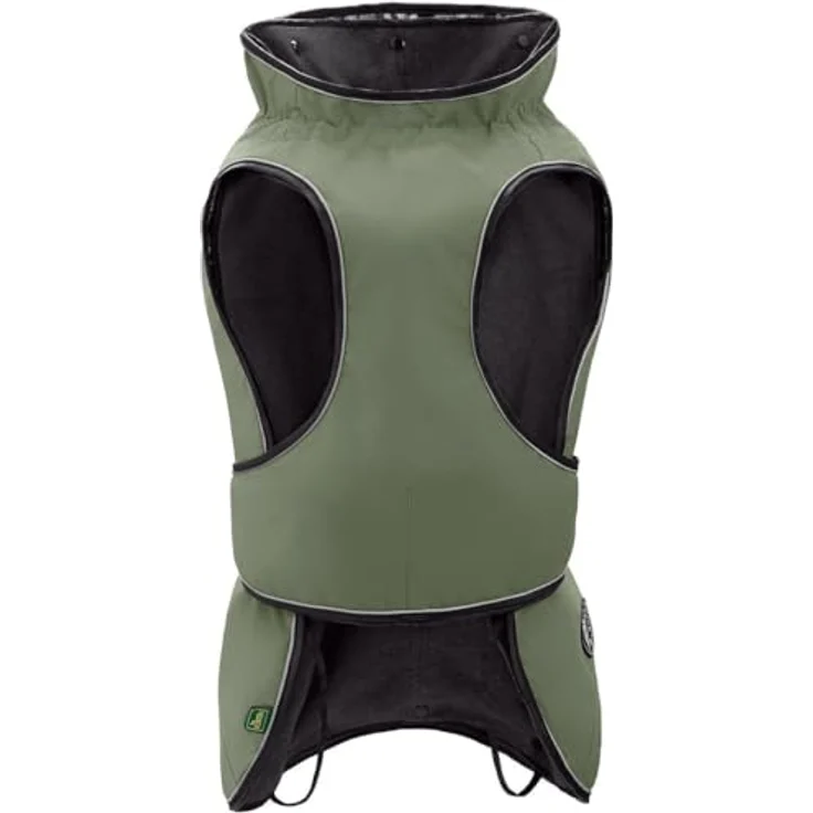 HUNTER Hundemantel Uppsala, Größe:47.5 cm, Farbe:Khaki, Rundhalsausschnitt, Maschinenwäsche, Brustumfang: 47.0 cm – Bild 2