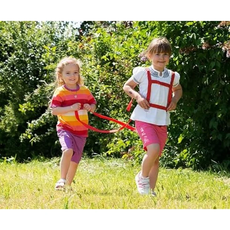 Betzold Sport Pferdegeschirr für Kinder, strapazierfähiges Nylon, verstellbar, inklusive Karabiner und Schnellverschluss – Bild 6