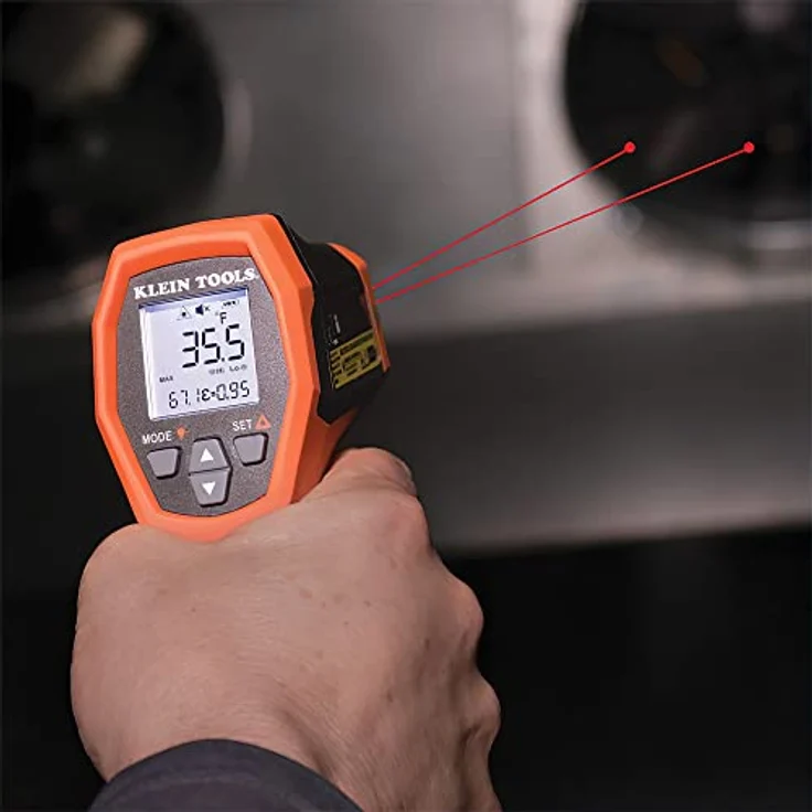 Klein Tools IR10 Infrarot-Thermometer, digital, mit Dual-Ziellaser, 20:1 – Bild 5