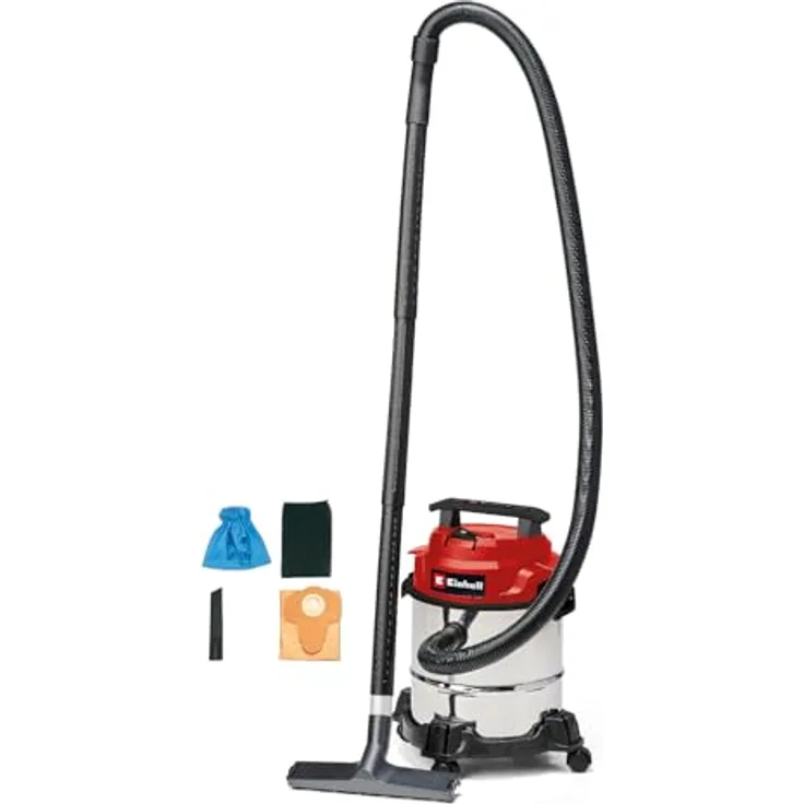 Einhell TC-VC 1812/1 S 2342500, Nass-Trockensauger, 1250 W, Rot/schwarz/Silber