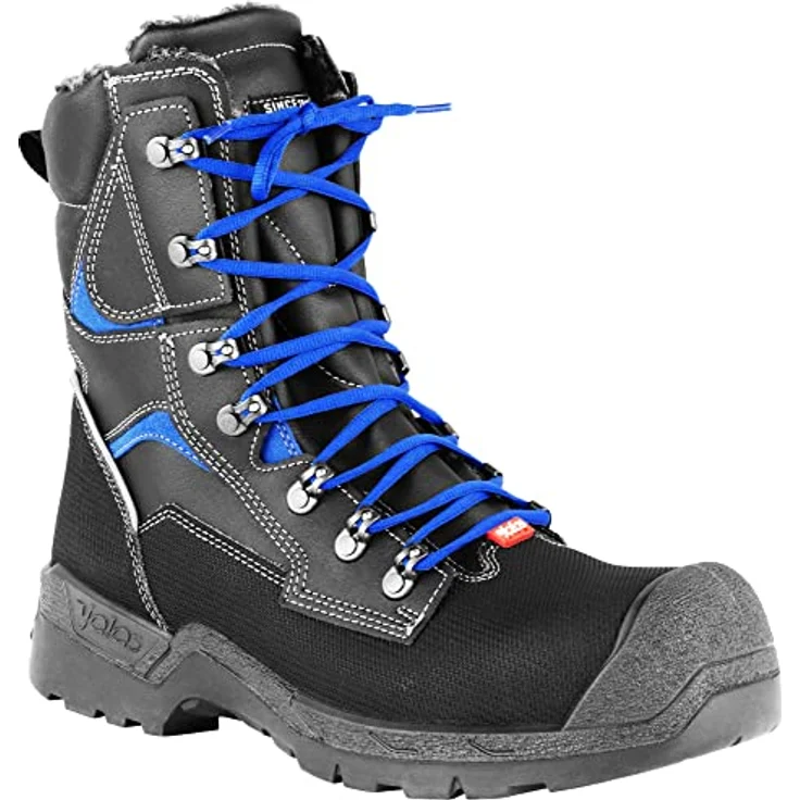 Ejendals JALAS 1378 HEAVY DUTY, Sicherheitsstiefel S3 SRC CI HRO, schwarz, Gr. 43, Vibram Arctic Grip Sohle, antistatisch, wasserdicht, hohe Wärmeisolierung – Bild 3