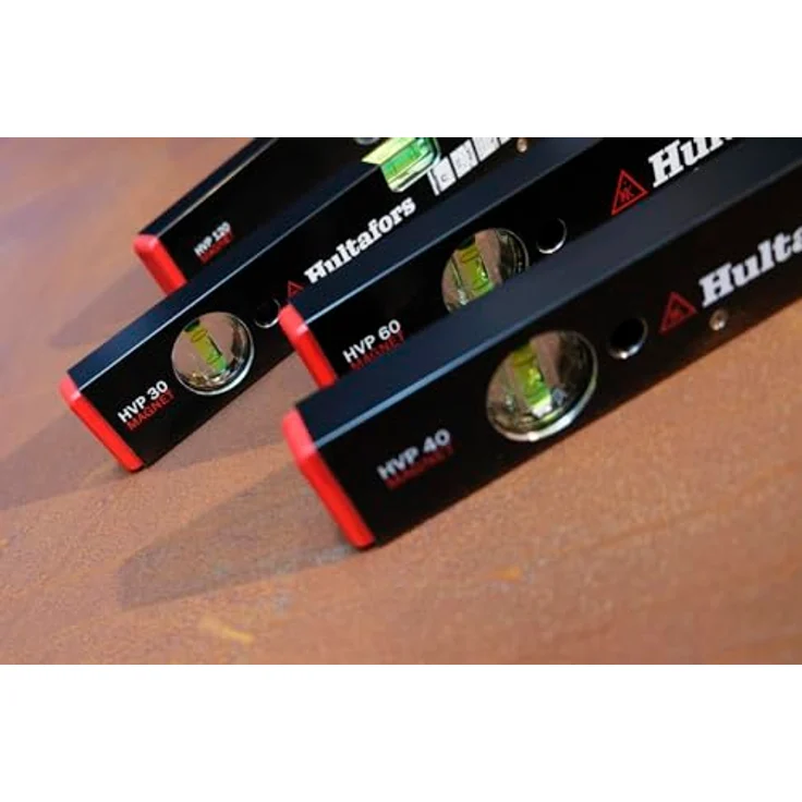 Hultafors Handwerker Wasserwaage "HVP Magnet 30" aus Aluminium, 1 Stück, 400753 – Bild 5