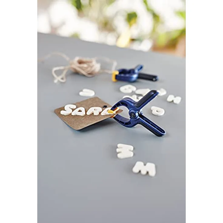 Rapid Federzwingen-Set, 5-teiliges Set mit gelben Spannbacken und Softgrip-Griffen für vielseitige Anwendungen – Bild 4