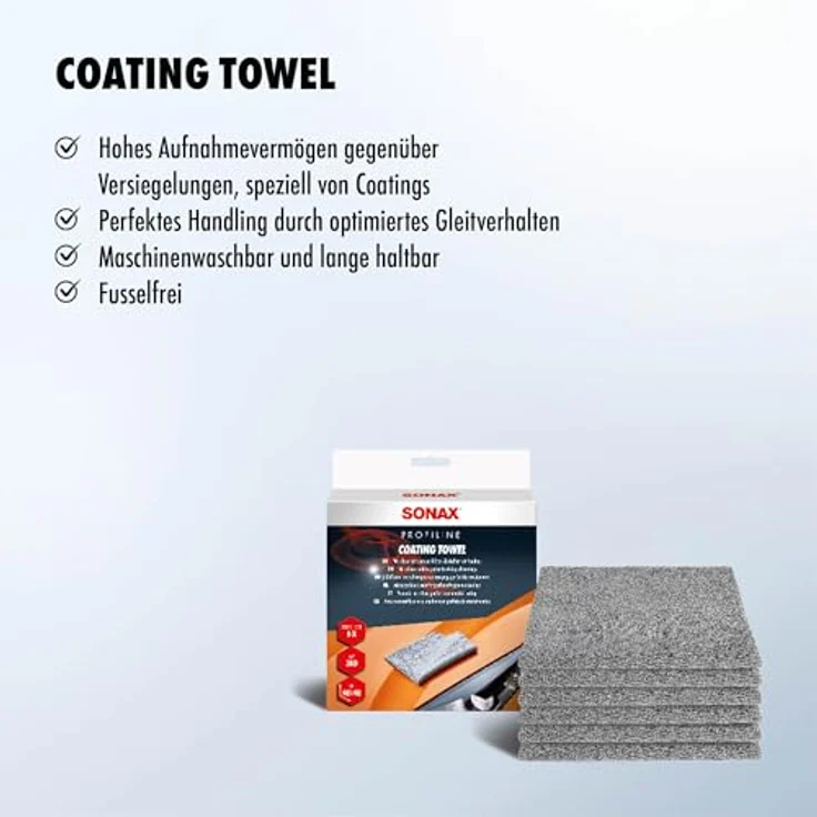 SONAX 04511000 Coating Towel 6 Stück – Bild 5