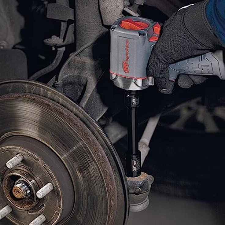 Ingersoll-Rand 3/8"-Antrieb Ultrakompakter Druckluft-Schlagschrauber 15QMAX mit leiser Technologie, 520 Nm maximales Lösedrehmoment, 2-jährige Garantie. – Bild 5