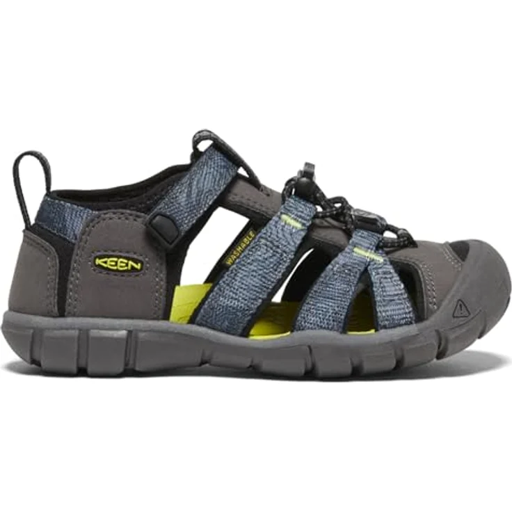 Keen SEACAMP II CNX Sandale, Sicherheitssandale mit Schnellverschluss, Synthetik, Unisex, für Kinder, pflegeleicht – Bild 2