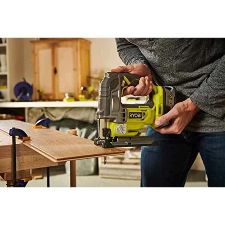 Ryobi 5132002810 Stichsägenblatt TLG. RAK6JSBW | Sägeblatt-Set für Holz | geeignet Stichsägen des ONE + System | Universalaufnahme | inkl. Feinschnittklingen | 6-teilig – Bild 6