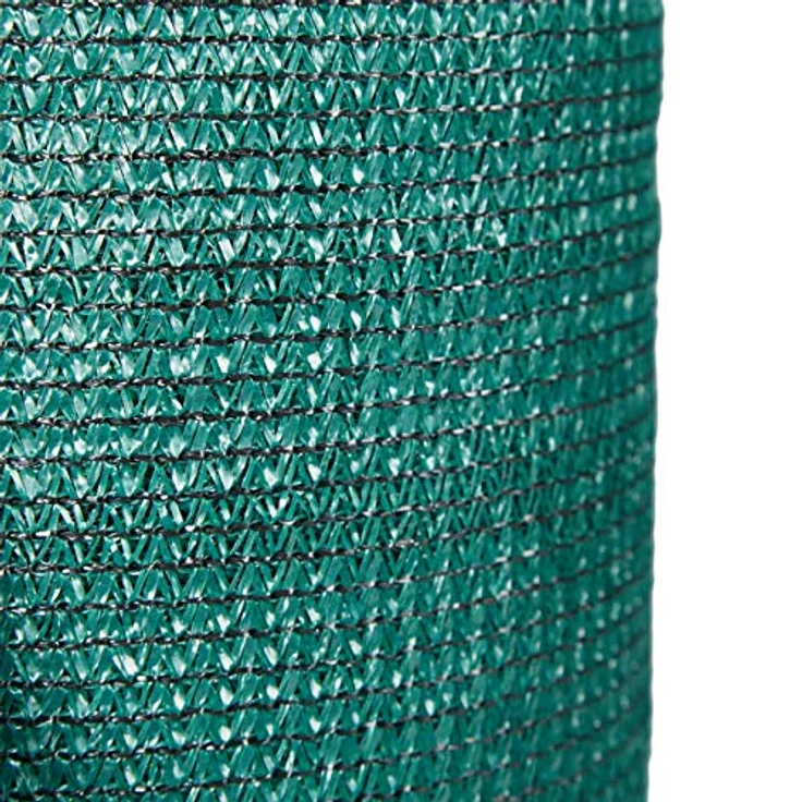 Relaxdays Zaunblende, Sichtschutz für Zaun & Balkongeländer, HDPE Gewebe, UV-stabilisiert, wetterfest, 1,8 x 50 m, grün – Bild 8