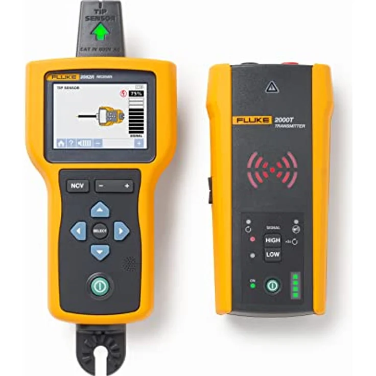 Fluke 2062 Advanced Pro, Leitungsortungsgerät mit Smart Sensor™, 8,9 cm TFT LC-Farbbildschirm, CAT IV 600 V, für präzise Fehlersuche – Bild 2