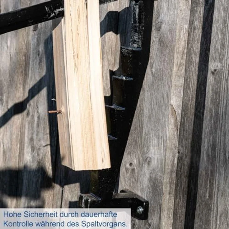 Scheppach Holzspalter, kompakter Spanmesser für sichere Holzherstellung, L x B x H: 220 x 85 x 590 mm – Bild 2