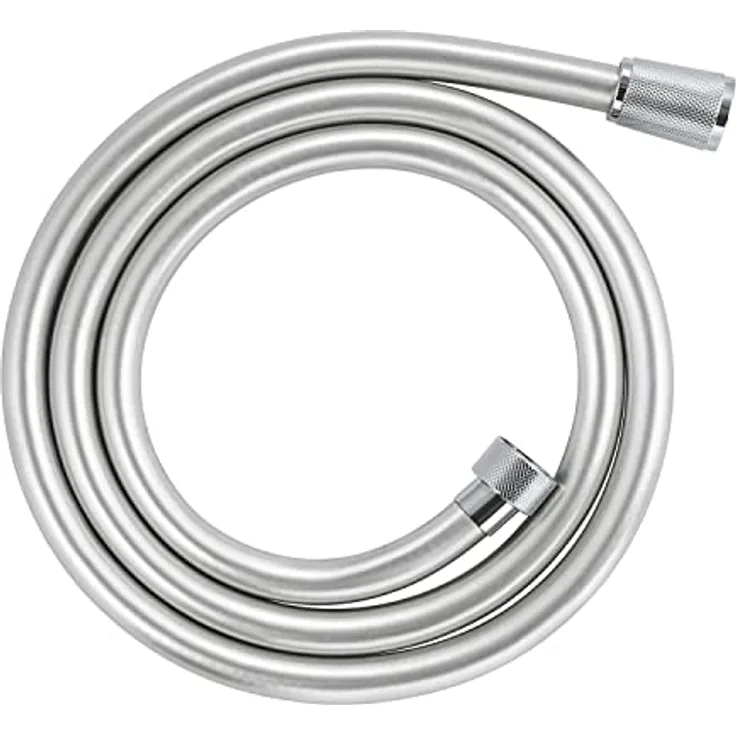 GROHE Vitalioflex - Metallbrauseschlauch (1500 mm, verstärkte Ausführung, knickfest, hitzebeständig), chrom, 27505001