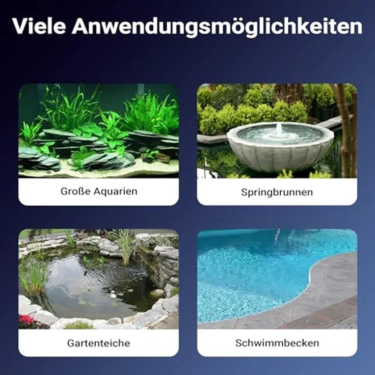 SunSun CPP-7000 Poolpumpe 7000l-h 50W Schwimmbadpumpe Filterpumpe Umwälzpumpe - Sunsun – Bild 8
